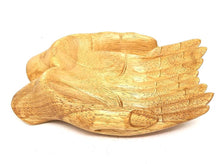 Load image into Gallery viewer, Wooden Hands Offering Bowl
