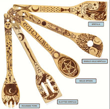 Load image into Gallery viewer, Witchy Wooden Cookware
