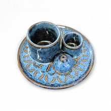 Load image into Gallery viewer, Ceramic Triple-Use Burner (Smudge Stick, Palo Santo, candle &amp; Incense)
