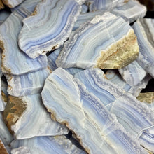 Load image into Gallery viewer, HQ Blue Lace Agate slabs/slices
