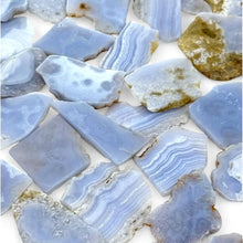 Load image into Gallery viewer, HQ Blue Lace Agate slabs/slices
