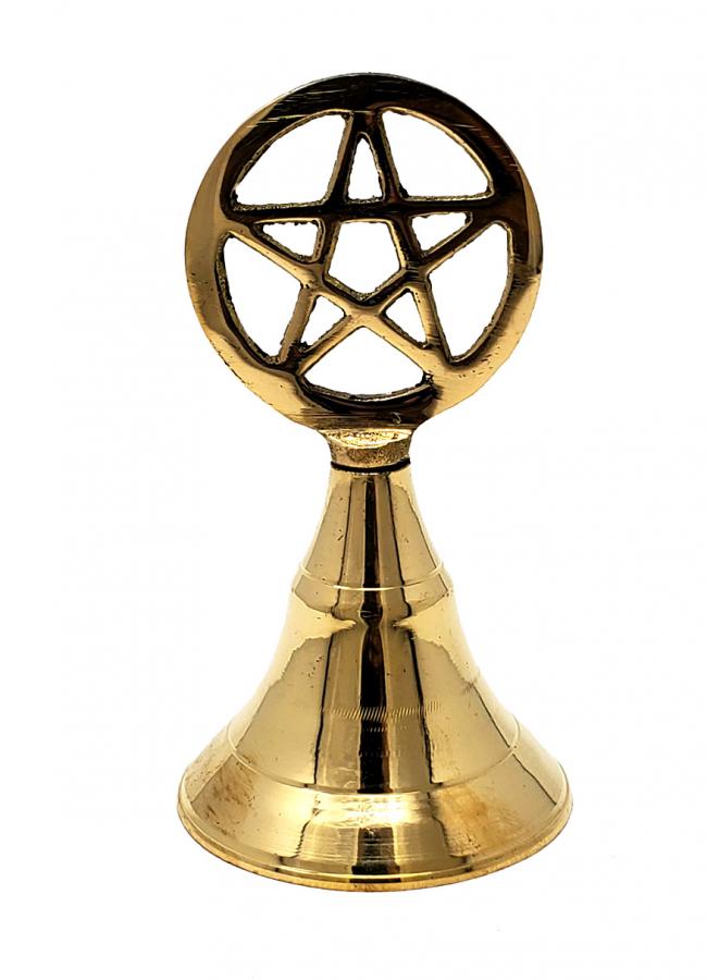 Pentagram Brass Bell 4”