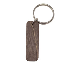 Load image into Gallery viewer, Moon Phases Cut Wooden Keychain
