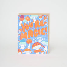 Load image into Gallery viewer, Birthday Magic Mushrooms Greeting Card by Hello!Lucky
