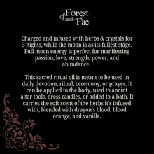 Load image into Gallery viewer, Attraction Ritual Oil • Love &amp; Abundance Altar Oil

