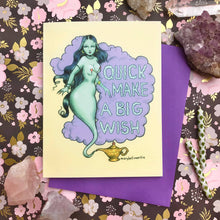 Load image into Gallery viewer, Quick, Make A Big Wish - Blank Greeting Card 4 1/4&quot; X 5 1/2&quot;
