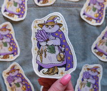 Load image into Gallery viewer, Cat Witch - Woven Patch
