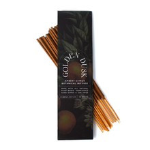 Load image into Gallery viewer, Golden Dusk Amber and Citrus Botanical Incense Sticks
