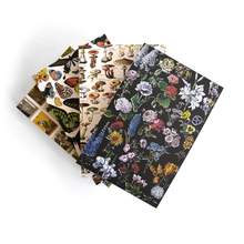 Load image into Gallery viewer, Vintage Tan Mushroom Exposed Coptic Binding Notebook Journal
