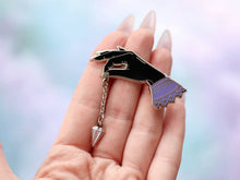 Load image into Gallery viewer, PENDULUM HAND DIVINATION PIN
