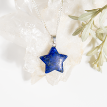 Load image into Gallery viewer, Natural Gemstone Star Pendants Crystal Charms for Jewelry
