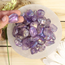 Load image into Gallery viewer, Angel Aura Amethyst Tumbles
