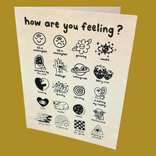 Load image into Gallery viewer, Greeting Card - Feelings Chart
