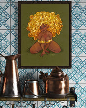 Load image into Gallery viewer, Witch's Butter Mushroom Pinup 8x10 Art Print
