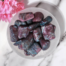 Load image into Gallery viewer, Ruby Kyanite Tumbles (UV Reactive!)
