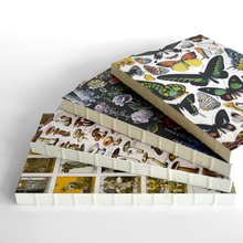 Load image into Gallery viewer, Vintage Tarot Card Exposed Coptic Binding Notebook Journal
