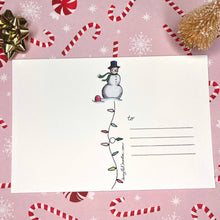 Load image into Gallery viewer, Candyland Holiday 4x6” postcard
