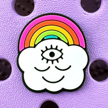 Load image into Gallery viewer, Shoe Charm - Rainbow Cloud
