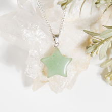 Load image into Gallery viewer, Natural Gemstone Star Pendants Crystal Charms for Jewelry
