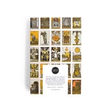 Load image into Gallery viewer, Vintage Tarot Card Exposed Coptic Binding Notebook Journal
