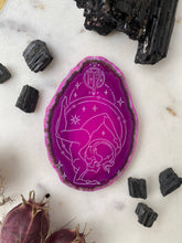 Load image into Gallery viewer, Scorpio Zodiac Symbol Agate Slices Astrology Sign
