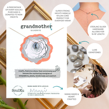 Load image into Gallery viewer, Silverite Luxe Necklace for Grandmother
