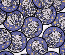 Load image into Gallery viewer, Grumpy Toad Witch - Embroidered Patch
