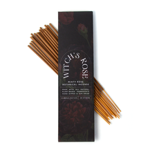 Load image into Gallery viewer, Witch's Rose Minty Rose Botanical Incense Sticks
