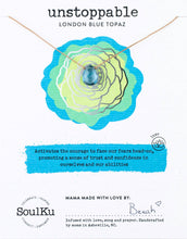 Load image into Gallery viewer, London Blue Topaz Luxe HQ Necklace-Unstoppable
