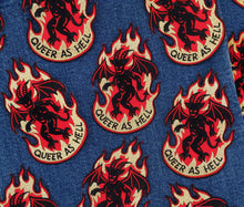 Load image into Gallery viewer, Queer As Hell - Embroidered Patch
