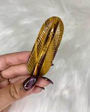Load image into Gallery viewer, Tiger Eye Carved Feather
