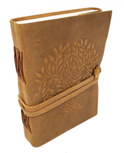 Load image into Gallery viewer, Tree of Life Soft Leather Journal with Cord
