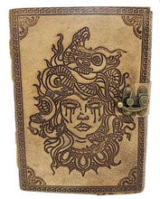 Load image into Gallery viewer, Medusa Leather Journal 5x7&quot;
