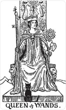 Load image into Gallery viewer, Black &amp; White Rider-Waite Tarot Deck
