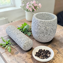 Load image into Gallery viewer, Granite Mortar &amp; Pestle
