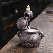 Load image into Gallery viewer, Cauldron Backflow Incense Burner

