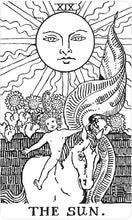 Load image into Gallery viewer, Black &amp; White Rider-Waite Tarot Deck
