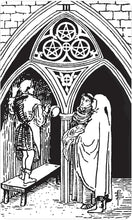 Load image into Gallery viewer, Black &amp; White Rider-Waite Tarot Deck
