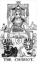 Load image into Gallery viewer, Black &amp; White Rider-Waite Tarot Deck
