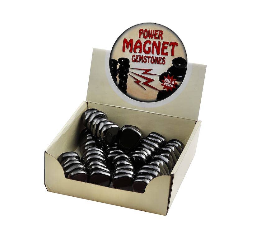 Magnetic Large Black Hematite