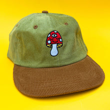 Load image into Gallery viewer, Hat - Mushroom Corduroy
