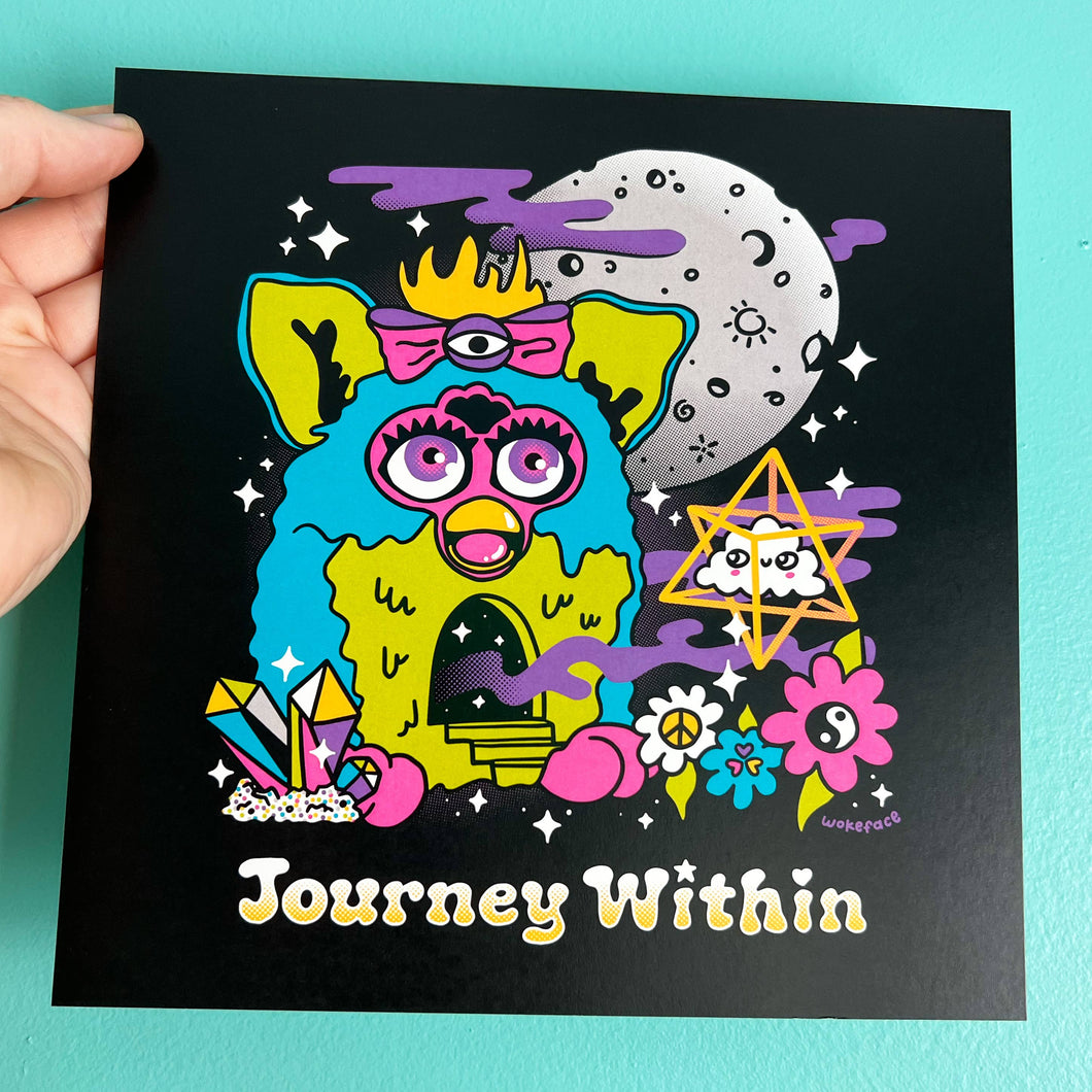 Print - Journey Within Furby