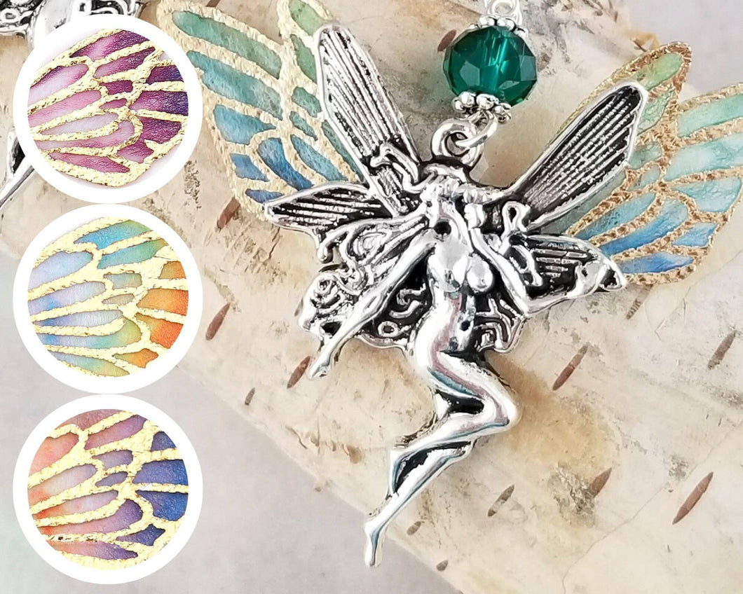 Fairy Wing Earrings- Sterling Silver