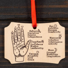 Load image into Gallery viewer, Palmistry Ornament
