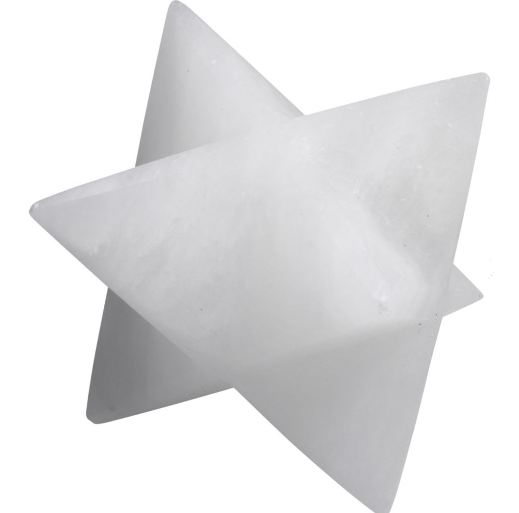 Selenite Merkaba