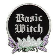 Load image into Gallery viewer, Basic Witch Enamel Pin
