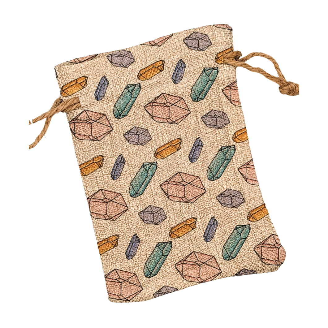 Crystal Print Spell Bag