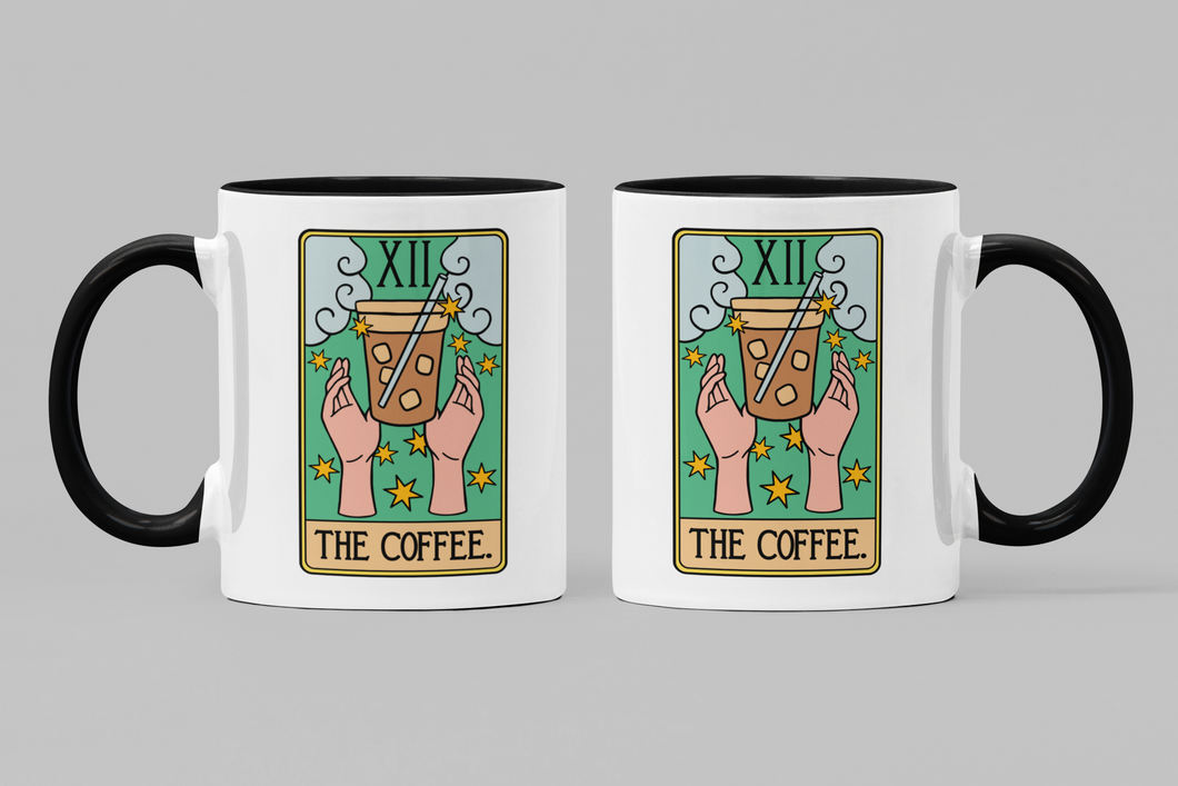 The Coffee Tarot Card Coffee Mug