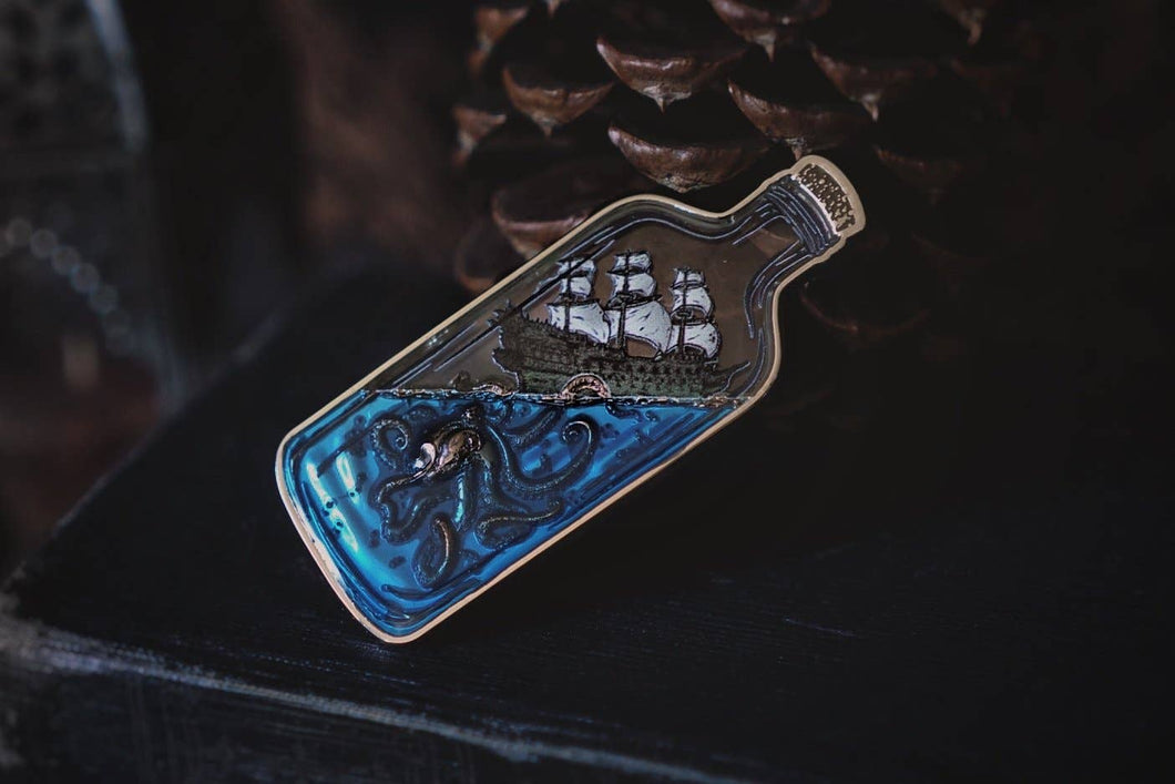 Beware The Kraken Pin