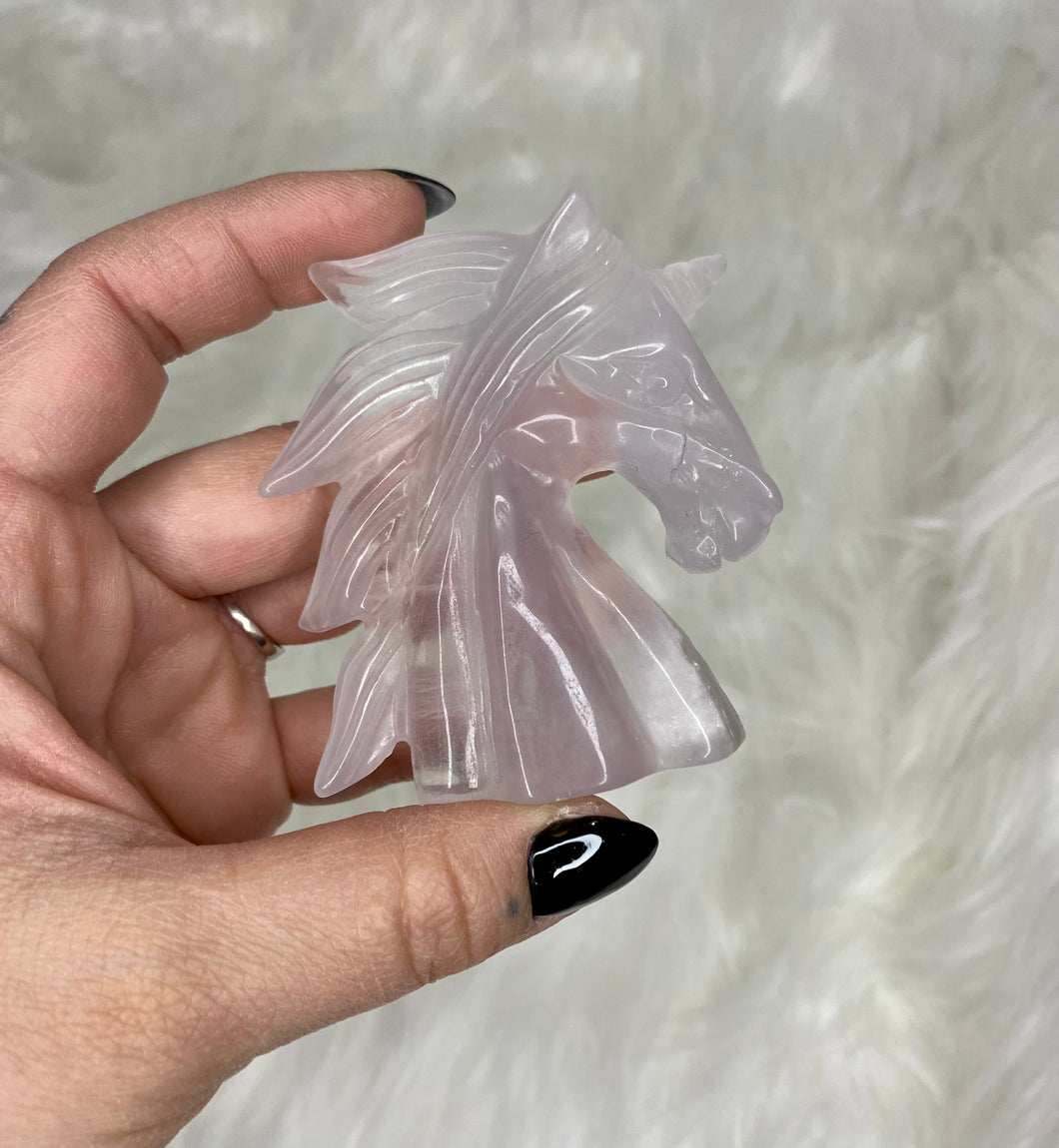 Crystal Carved Unicorn